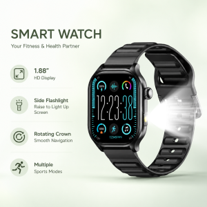 LAXASFIT Smart Bracelet Bluetooth Fitness Tracker Multi Sport Health Monitor Magnetic Charge Smart Watch For Android iOS