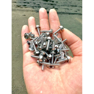 COD Baut body Motor Import 2 kunci harga 20pcs 1pack baut body chrome nekel honda 20pcs Termurah
