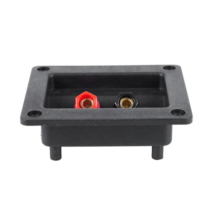 90x78mm square binding post type speaker box terminal cup wire