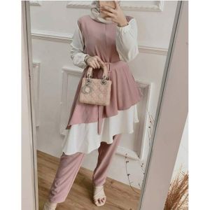 MF MG Set Wanita Zaza Terbaru Modern