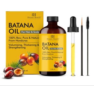 Botanic Hearth Raw Batana Oil for Hair Growth | 100% Pure & Unrefined | For Thicker Stronger Hair - 118 ml