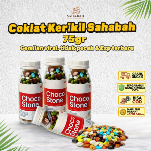 Coklat Kerikil Arab 100gr Premium 100% Original Coklat Batu Oleh Oleh Haji Umrah Choco Stones Cokil