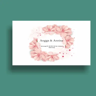 Amplop Kondangan Pernikahan Custom Nama Dan Alamat Motif Bunga / Angpao Sumbangan Kastem Motip Batik / Angpau Wedding Custem Premium Sudah Termasuk Tulis Cetak Ada Lem Perekat Nya BAYAR DI TEMPAT