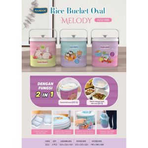 TERMOS NASI 12 LITER / RICE BUCKET WADAH BEKAL PIKNIK WADAH PENYIMPANAN MAKANAN TEMPAT KERUPUK