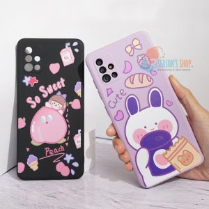 Softcase Macaron Camera Protection For VIVO | {SMV-07} | VIVO Y30 Y50 Y12 Y15 Y17 Y20 Y12S Y20S Y91C Y91 Y93 Y95 | Square Liquid Silicone Case | Silikon Cair Persegi | Case Macaron | Case Hp | Casing Hp | Silikon Hp | Pelindung Hp | Case Couple