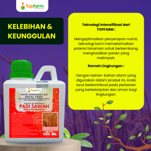 Pupuk Topfarm / Pupuk Pelebat Buah Untuk Padi / Obat Hama Dan Pelebat Buah Padi / Pupuk Pelebat Buah Padi Sawah / Pupuk Zpt Pelebat Buah Padi / Obat Semprot Pelebat Buah Padi / Obat Pelebat Buah Padi Dan Bobot / Obat Semprot Pelebat Anakan Padi
