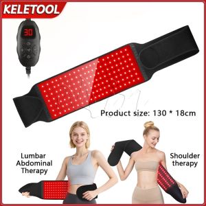Red Light Therapy Belt for Body Red & Near Infrared LED Light Therapy Device for Back Knee Waist Pain Relief