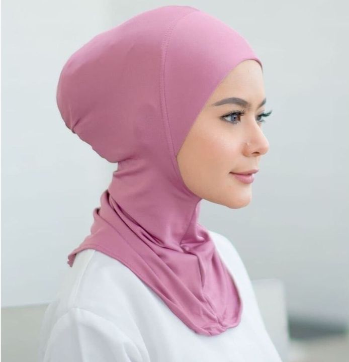 inner ninja ritsleting ciput hijab daleman kerudung COD