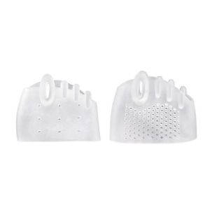 GUAIP 2pcs Orthotics Silicone Bunion Corrector Silicone Foot Care Tool Bunions Toe Corrector Foot Cushion Pad Insoles Toe Separator Toe Valgus