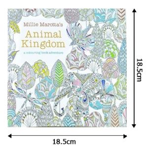 สมุดระบายสี สวนลับ หนังสือวาดภาพ ของเล่นเด็ก เหมาะสำหรับเด็กอายุมากกว่าสองปี ยิ่งซื้อยิ่งถูก garden/Paint Colouring Book