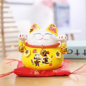 招财猫 4.5寸摆件 套装款 储钱罐 存钱罐 礼品 开业送礼 店铺 商店 礼物 家居 桌面装饰 装饰品 小礼品 Fortune Cat Money Jar Decorative items Shop ornaments 招财 好运 开业大吉