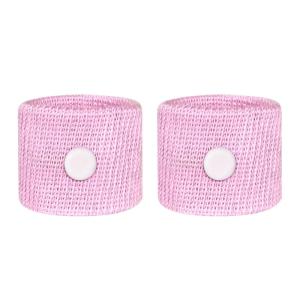 2Piece Nausea Relief Wristbands Motion Sickness Bands Scientific Acupressures Stimulation Light Breathable Daily Use