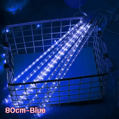 ไฟดาวตก ไฟแท่งตกแต่ง meteor lights มี2ขนาด/ 4สี ให้เลือก หลอดไฟดาวตก ไฟตกแต่งตามเทศกาล แบบเสียบปลั๊ก มีประกัน กันน้ำ ไฟประดับตกแต่ง สว่าง