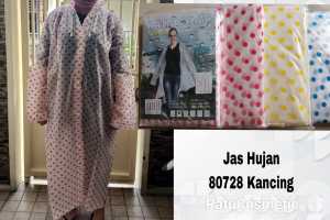 ❤ RatuCosmetic12❤JAS HUJAN DEWASA RAINCOAT POLKADOT KODE=80728 (ECER)