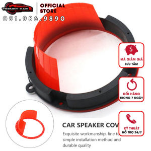 Combo Dưỡng loa cánh Honda loại 1 mẫu viền dày kèm giắc nối tiếp  -  viền loa cánh Honda - Đế loa Honda 6.5 icnh (16cm)