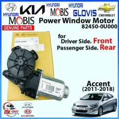Genuine OEM Hyundai Power Window Motor - Front Left Side Replacement For 2013-2014 Elantra Models
