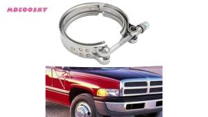 MDEOOSKY 3069053 Turbo V-Band Clamp with 3883284 O-Ring Seal Turbo Exhaust Clamps 3923060 Replacement for Dodge Cummins 4BT 6BT 12V 24V 5.9L 1994-2002