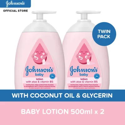 Johnsons Baby Lotion 500ml x 2