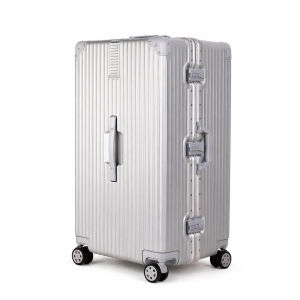PassionGrip 26/30/32 Inch Luggage Compression Resistance Composite Material Vertical Stripes
