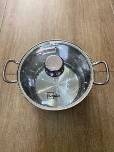 Nồi Inox 3 Đáy Cao Cấp Fivestar  Nắp Kiếng