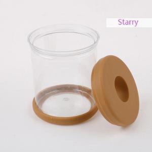 Starry Transparent Flower Pot Hydroponic Automatic Water Absorption Plastic Flower Pot