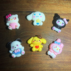 Stiker Karakter 3D Timbul Botol Minum/Sandal/HP Viral Isi 4pcs Sticker Aesthetic