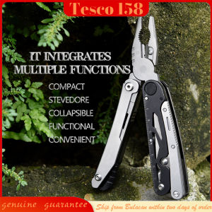 MOSSY OAK 12 In 1 Multi Tool Plier Wire Stripper Folding Plier Outdoor Camping Multitool Portable Folding Pocket Pliers