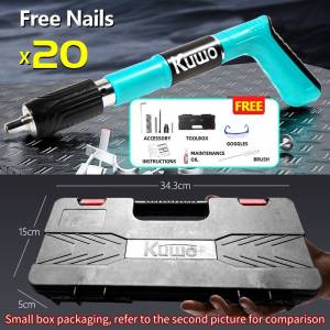 【Free 20nails】GIFT Nail Gun Ceiling Artifact Manual Mini Steel Nail Gun Original Nail Gun Power Tools Nail Gun Round NailHook Nail，Pipe NailThreaded Nail