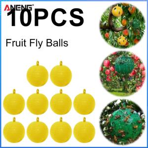 【Aneng】 10 cái bẫy côn trùng bay bóng bẫy ruồi bóng kiểm soát dịch hại bóng bẫy dính cho cây cây ngoài trời trong nhà