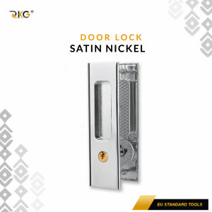 Kunci Pintu Kait Geser Invisible Slidding Door Lock Set DRL-150
