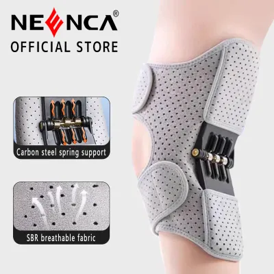 NEENCA Knee Support for Knee Pain with Spring Support Plate Patella Power-assisted Knee Booster Support for Arthritis Knee Support for Meniscus Tear ACL Injury Recovery Recovery Workout Knee Pads