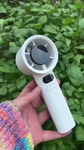m11 Handheld Fan Portable Bladeless Mini Fan Rechargeable 120 Level Adjustment With Strong Wind Cooler in Summer Portable Handheld Fan