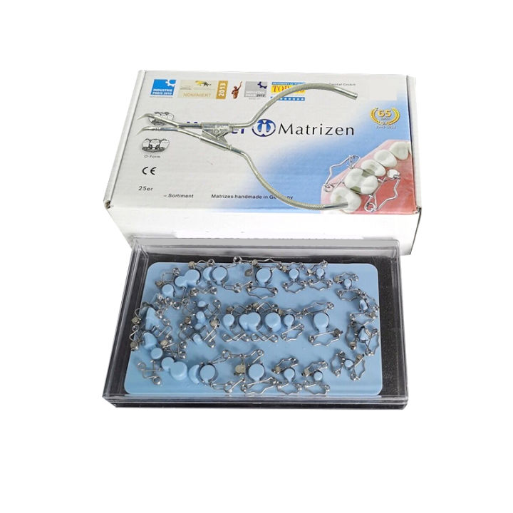 Dental Matrix Sectional Contoured Spring Clip Rings Matrices