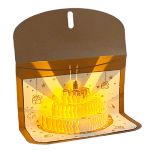 OUTOPEN bao lì xì tết 2027 Âm nhạc và ánh sáng Thiệp chúc mừng 3D dạng pop-up Sáng tạo Có thể gấp lại Phong Bì Tiền May Mắn Độc đáo Truyền thống Túi đỏ Tiệc sinh nhật