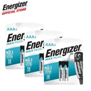 [Bundle of 3] Energizer Max Plus AAA 2S Batteries