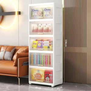 Loker Dapur Kitchen Storage Cabinet Clothes Drawer Organizer Flip Top Storage Box Large Capacity Plastik Kabinet Dapur 廚櫃收納櫃/儲物櫃