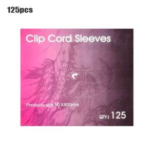 125pcs Plastik Pelindung Mesin Sulam Pelindung Kabel Mesin Tato