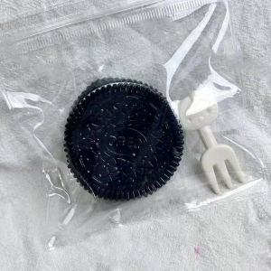 Silicone Stress Pressure Relief Squishy Toys Mochi Taba Squishy Simulated Cookies Fidget Toy Biscuit Pinching Toys