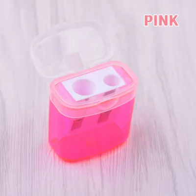 Double Hole Pencil Sharpener Manual Mechanical Pencil Sharpener Hole School Supplies