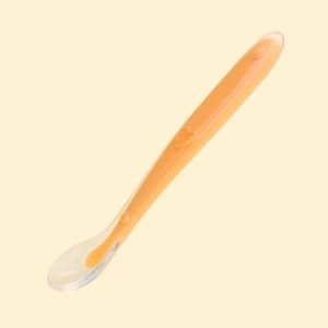 Sendok Bayi Silikon/Makan Bayi Silikon / Sendok Makan Bayi Lentur R-43