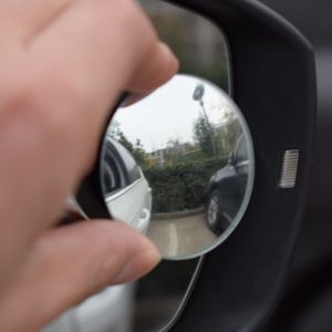 Bộ 2 Gương Cầu Lồi Ô Tô - Gương Cầu Lồi Chiếu Hậu Cập Lề Soi Lốp Sau Ô Tô