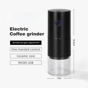 I know Portable Electric Coffee Grinder with USB Charging - Automatic Ceramic Core Coffee Mill for Travel and Home Use