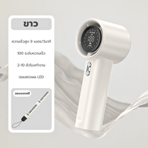 2025 ใหม่ 4000 mAhS001 พัดลมมือถือปรับได้ 100 พัดลมแบบพกพาจอแสดงผล LED แนวนอนแคมป์กลางแจ้งพัดลมแบบพกพาแบตเตอรี่