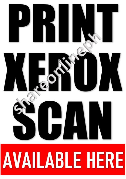 Print xerox scan signages stickers pvc signboards wall decoration