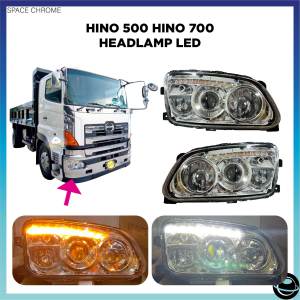 HINO 700 HINO 500 HEADLAMP LED HIGH QUALITY NEW STYLE HINO ACCESSORIES LED