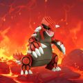 Mô hình Pokemon Groudon Takara Tomy ML-03. 