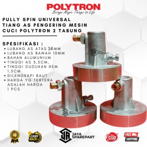 Pully Spin Pengering Universal Puli Tiang As Pengering Mesin Cuci Polytron 2 Tabung