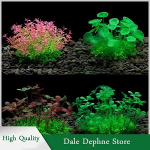 [Dale Dephne] Cây nhân tạo mô phỏng cỏ dại trang trí bể cá đồ trang trí bể cá bằng nhựa cây cỏ bể cá Xem dưới nước