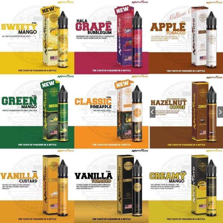 Naem Flava HTPC TBC Series 30ml Creamy Series Flavour Lazada