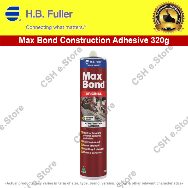 Max Bond Original Construction Adhesive 320g for adheres subfloors ...
